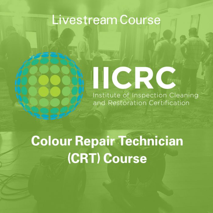 IICRC Colour Repair Technician (CRT) Course - Livestream Course