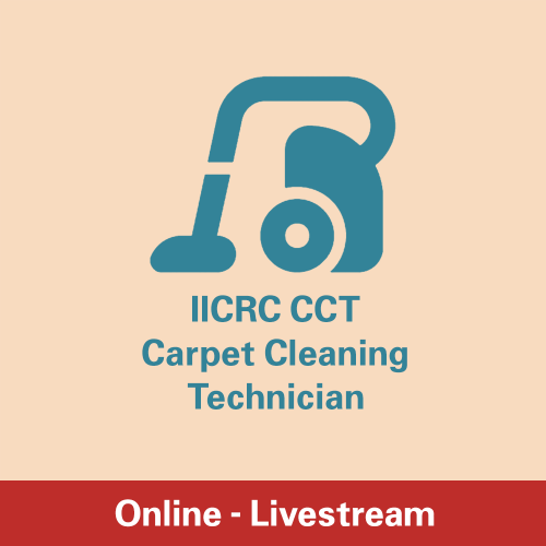IICRC CCT - Carpet Cleaning Technician Course - Online