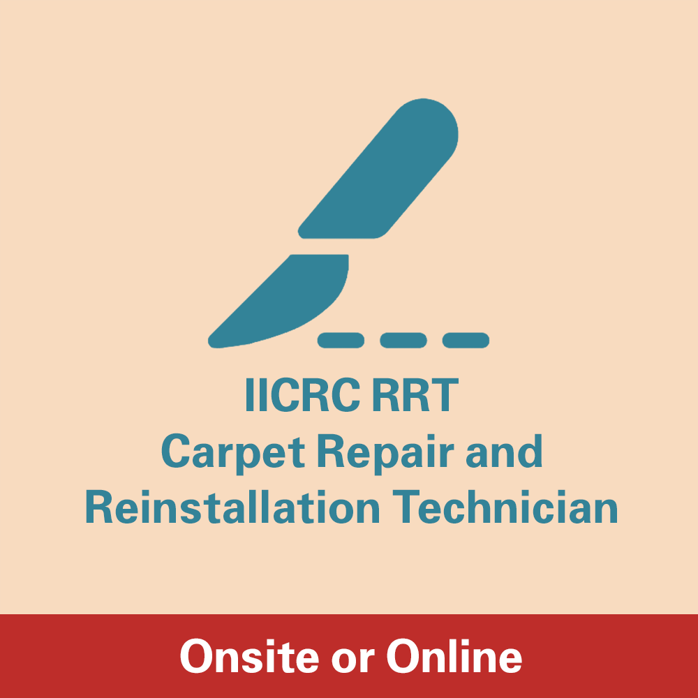 IICRC RRT - Carpet Repair and Reinstallation Technician Course